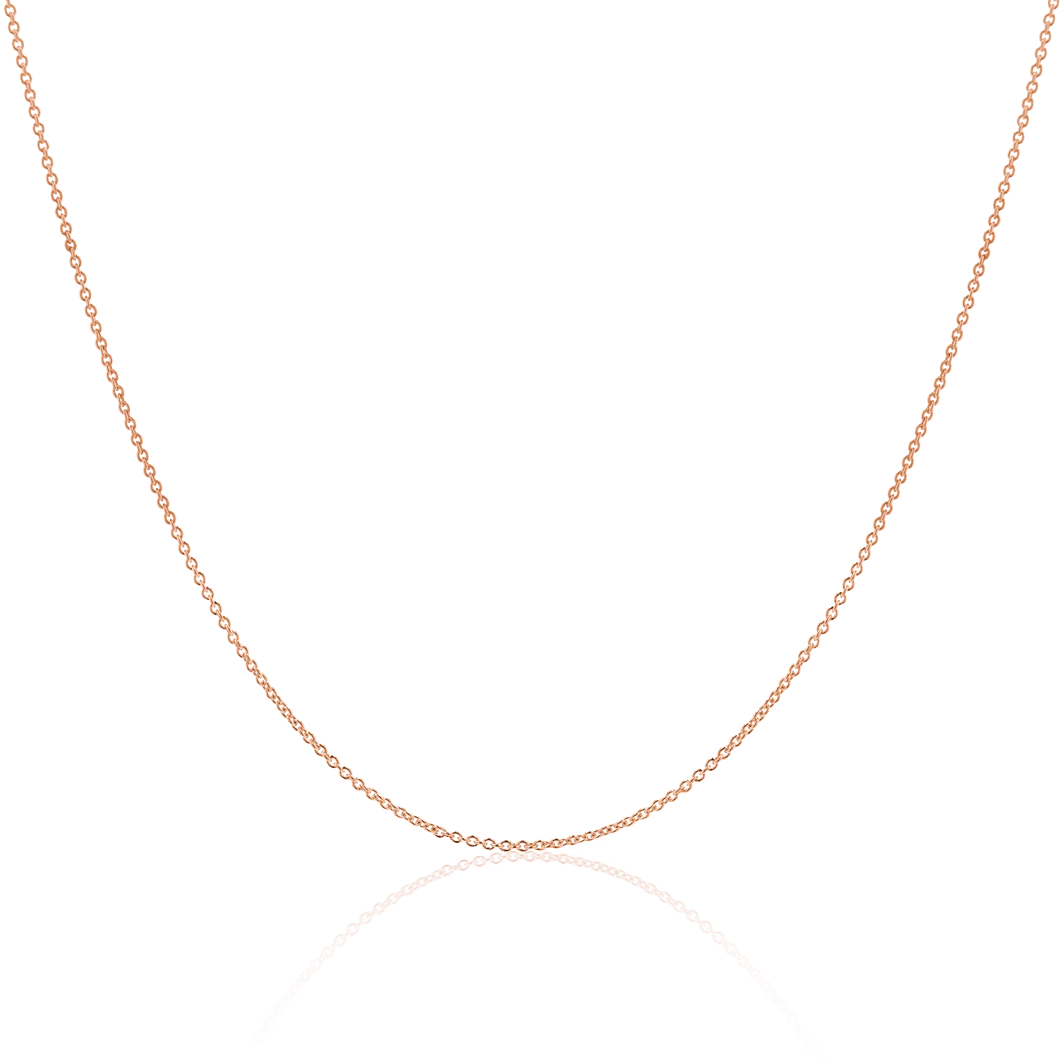 14K Gold Cable Chain Necklace