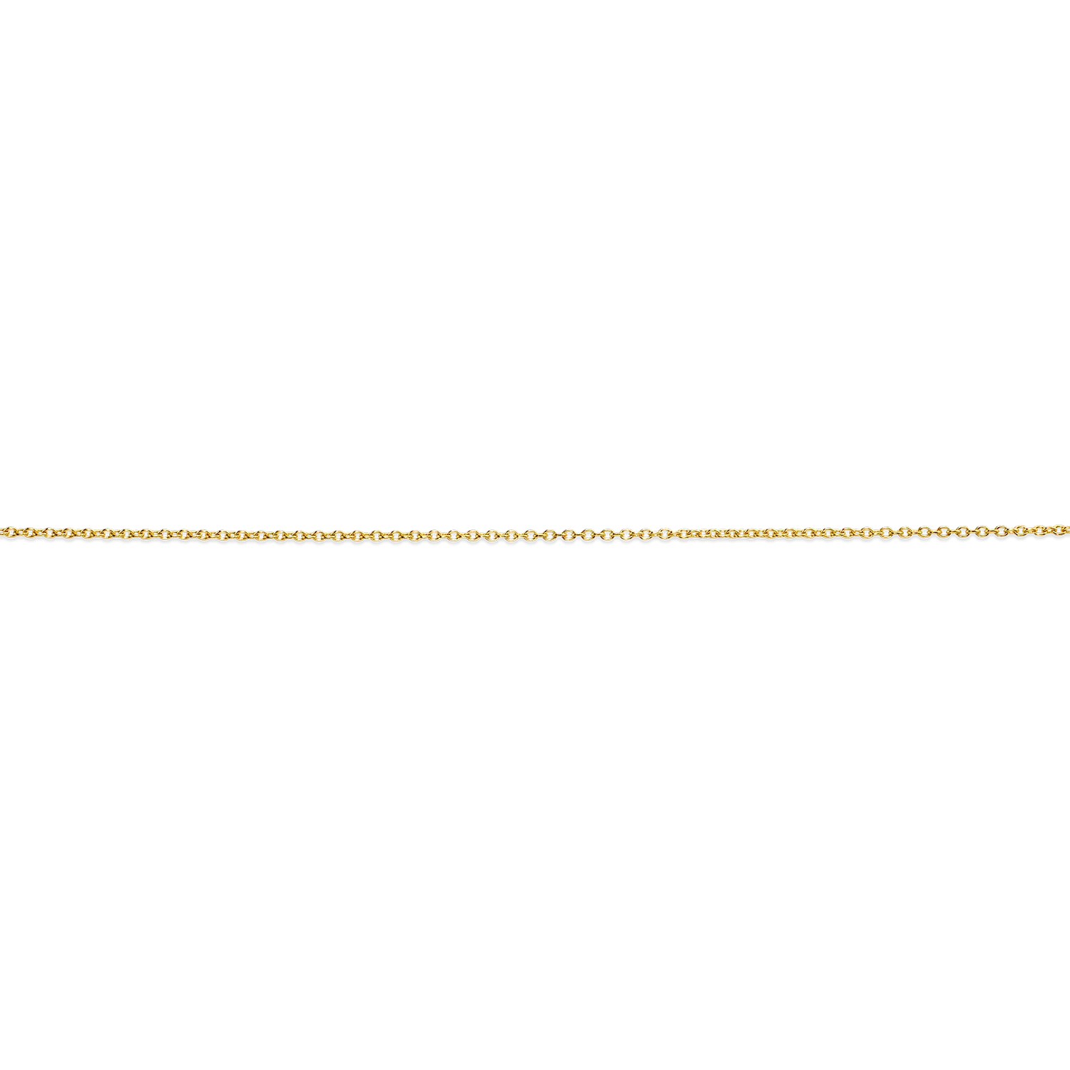 14K Gold Cable Chain Necklace