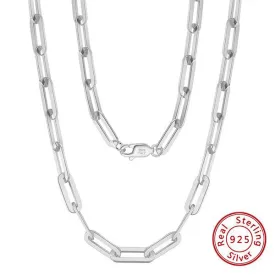 16-20 INCHES CABLE CHAIN 925 STERLING SILVER NECKLACE 925 STERLING SILVER NECKLACE