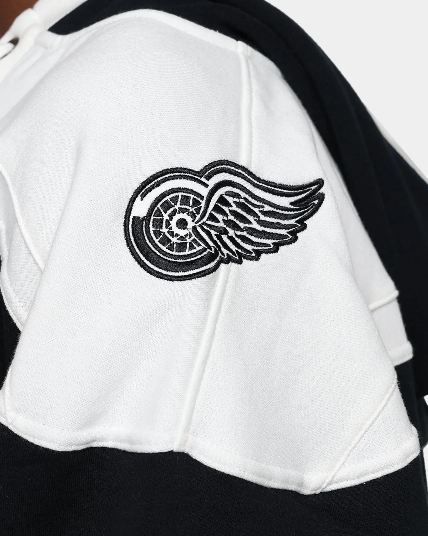 47 Brand Detroit Red Wings Superior Lacer Hoodie Jet Black