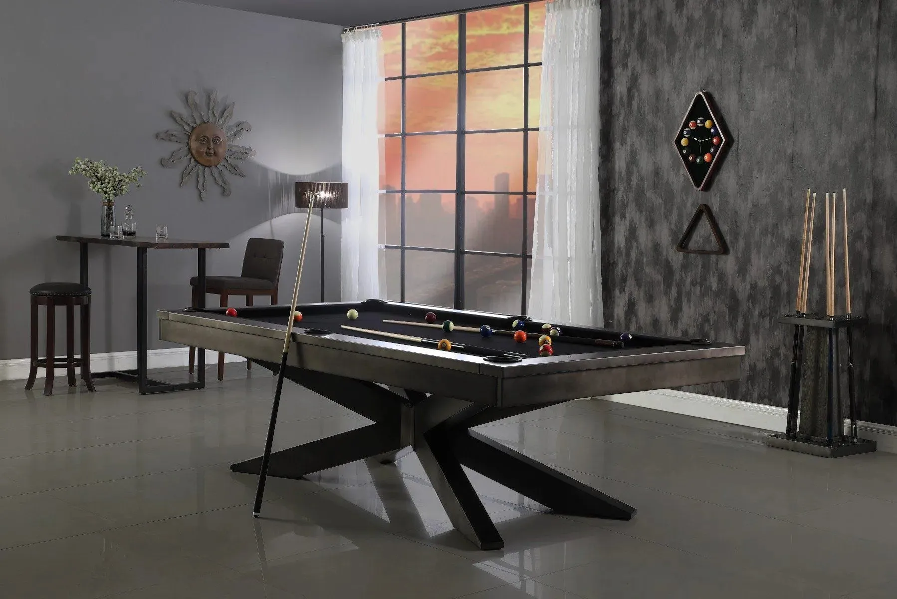 8' Felix Pool Table