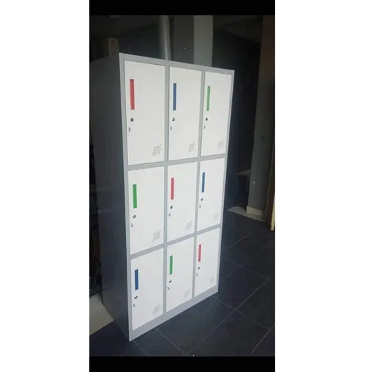 9-Door Student Metal Locker