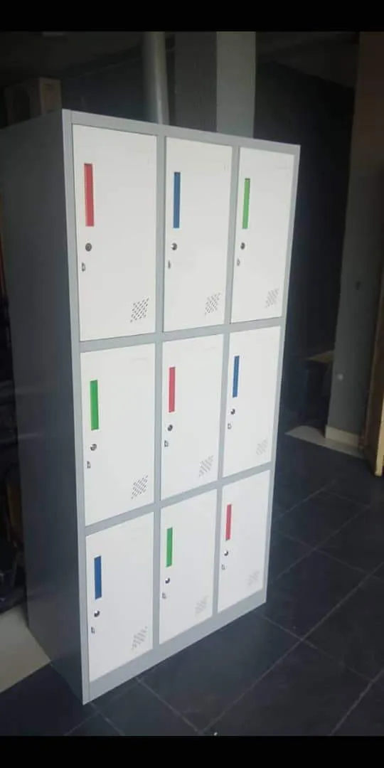 9-Door Student Metal Locker