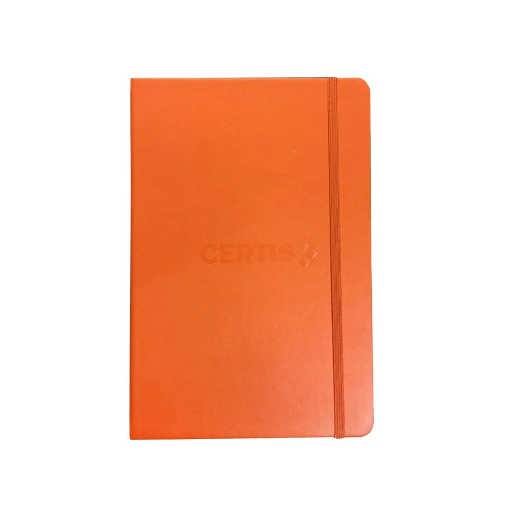 A5 Note Book Softcover with Pen holder