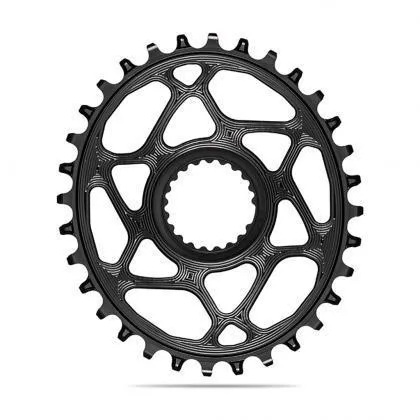 AbsoluteBlack Shimano 1x Oval Hyperglide 12 Speed Chainring (Black)