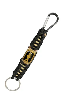 Alpha Paracord Keychain