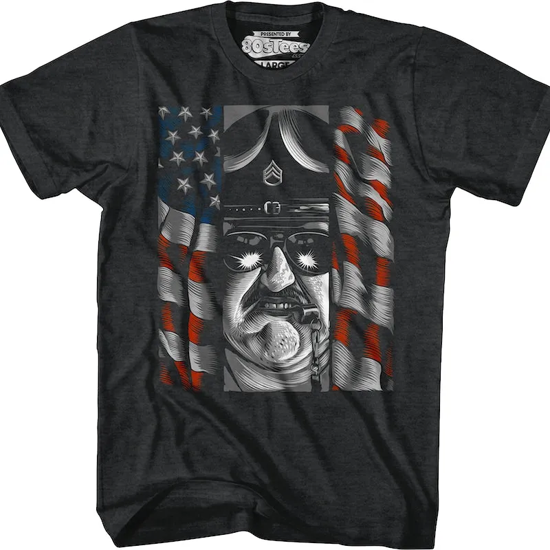 American Flag Sgt. Slaughter T-Shirt