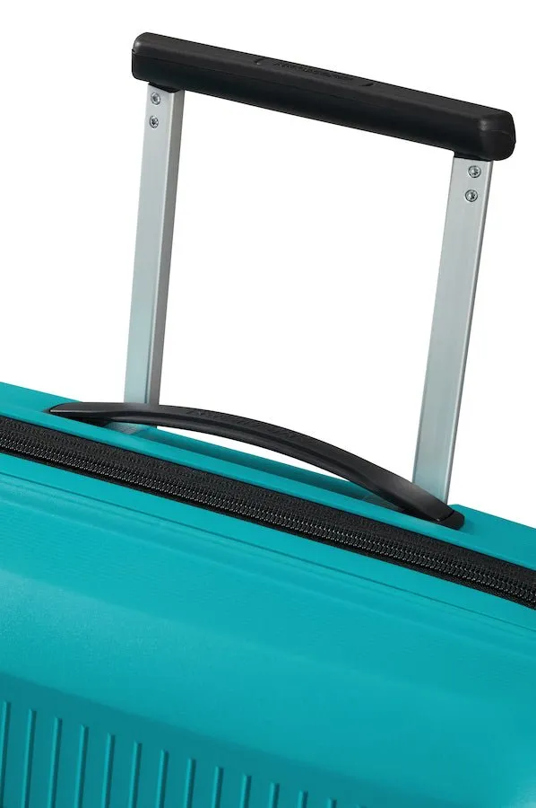 American Tourister Aerostep Expandable 55cm Cabin Spinner | Turquoise Tonic