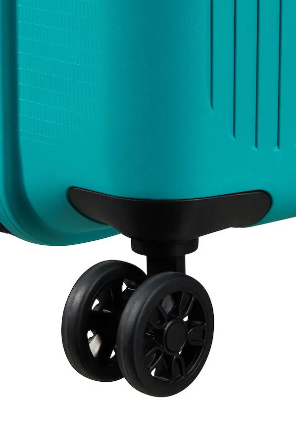 American Tourister Aerostep Expandable 55cm Cabin Spinner | Turquoise Tonic