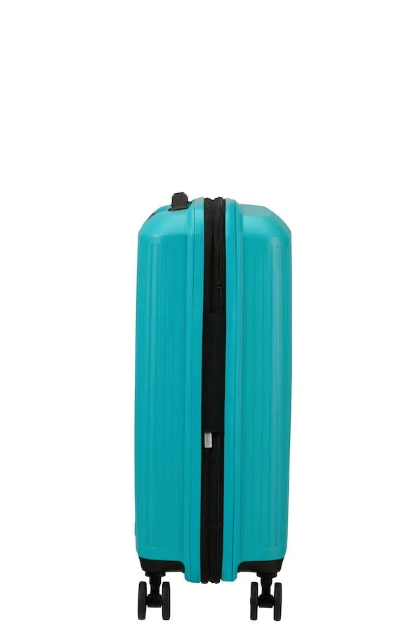 American Tourister Aerostep Expandable 55cm Cabin Spinner | Turquoise Tonic