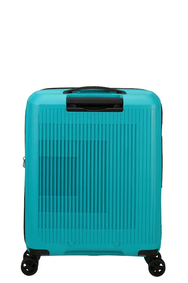 American Tourister Aerostep Expandable 55cm Cabin Spinner | Turquoise Tonic