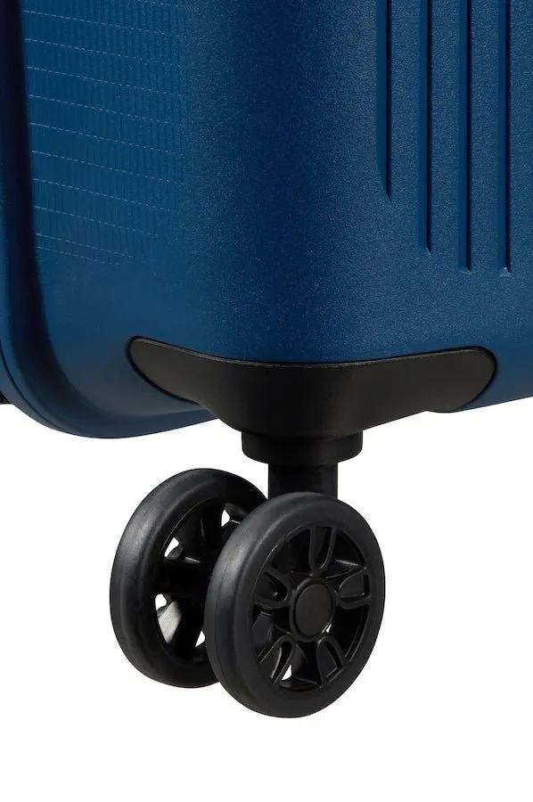 American Tourister Aerostep Expandable 77cm Large Spinner | Navy