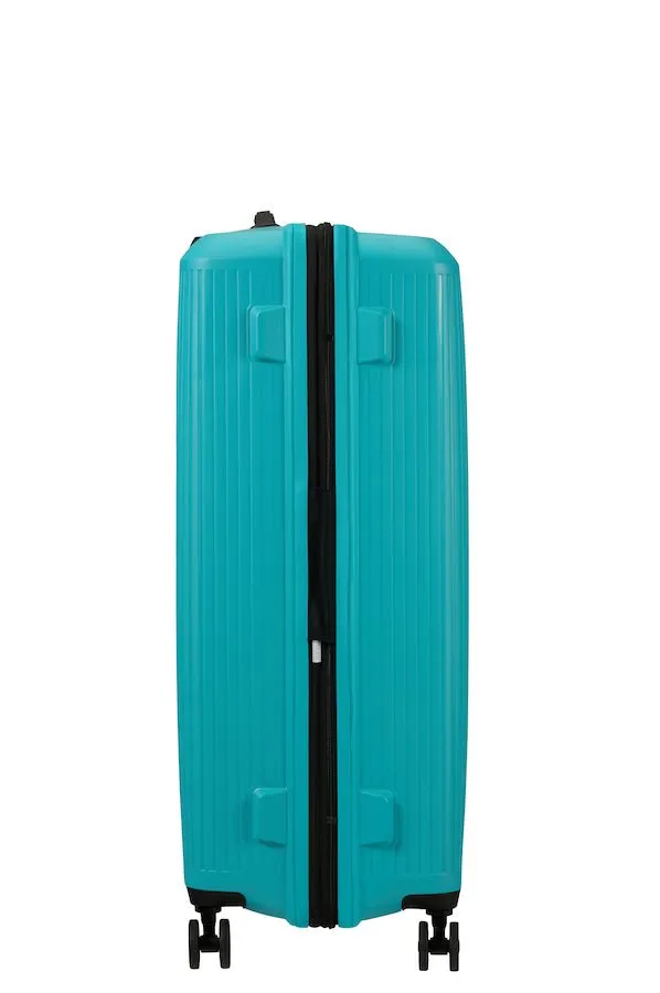 American Tourister Aerostep Expandable 77cm Large Spinner | Turquoise Tonic