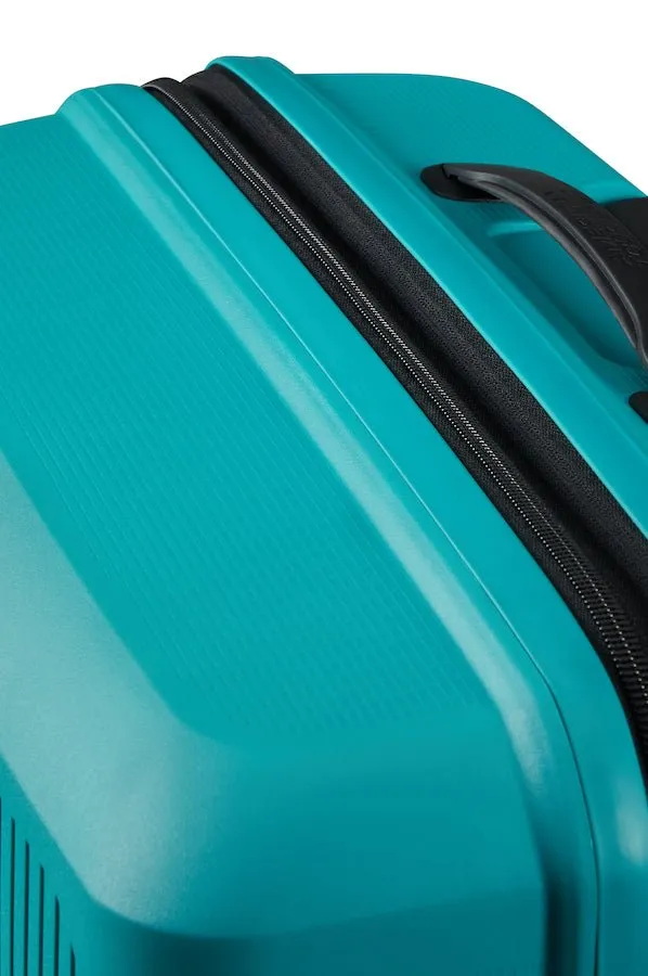 American Tourister Aerostep Expandable 77cm Large Spinner | Turquoise Tonic