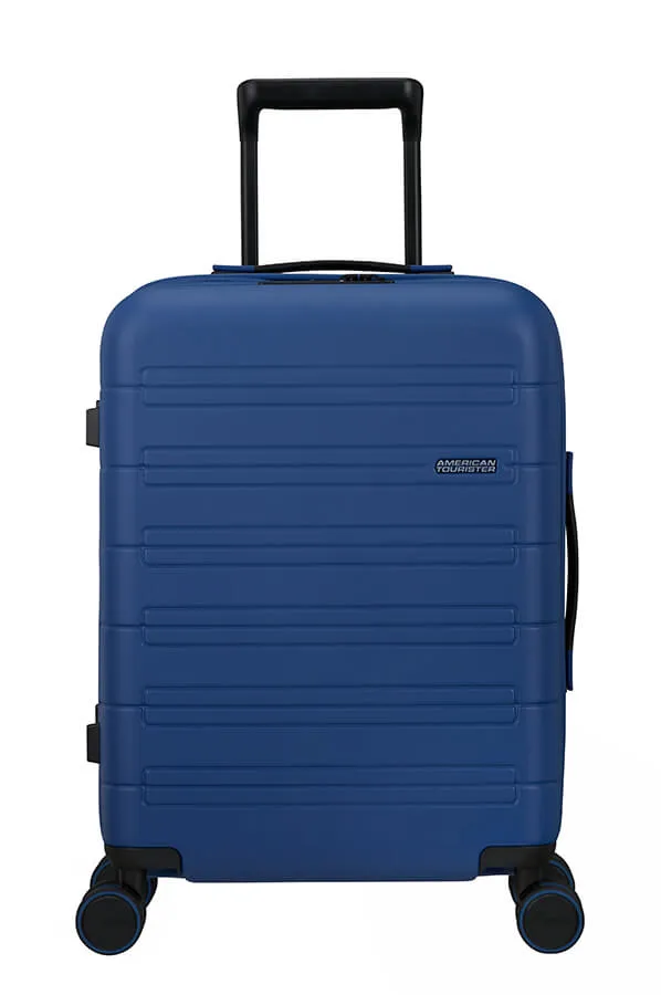 American Tourister Novastream 55cm Expandable Cabin Spinner | Navy Blue