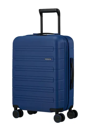 American Tourister Novastream 55cm Expandable Cabin Spinner | Navy Blue