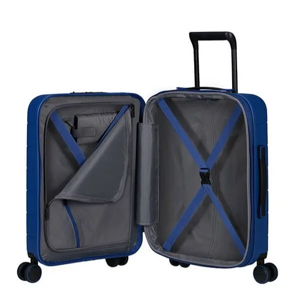 American Tourister Novastream 55cm Expandable Cabin Spinner | Navy Blue