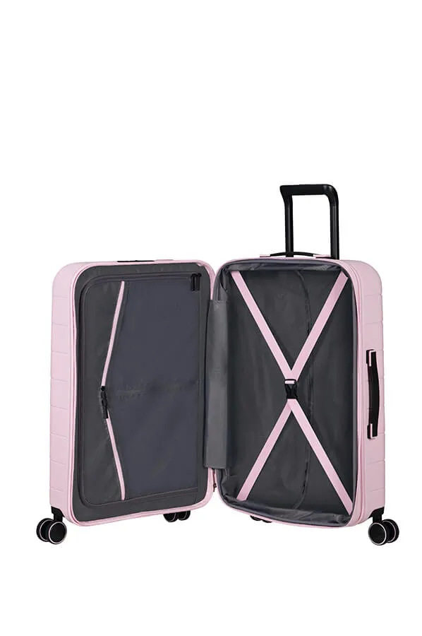 American Tourister Novastream 67cm Expandable Medium Spinner | Soft Pink