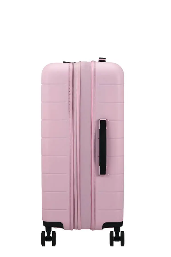 American Tourister Novastream 67cm Expandable Medium Spinner | Soft Pink