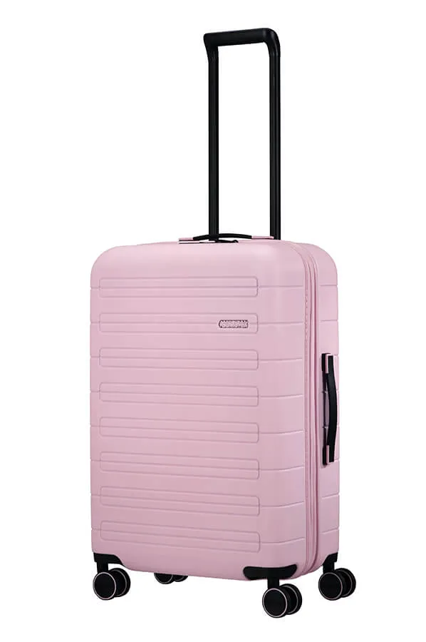 American Tourister Novastream 67cm Expandable Medium Spinner | Soft Pink