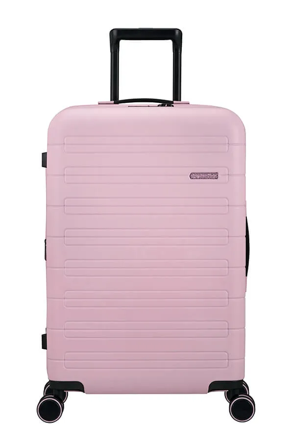 American Tourister Novastream 67cm Expandable Medium Spinner | Soft Pink