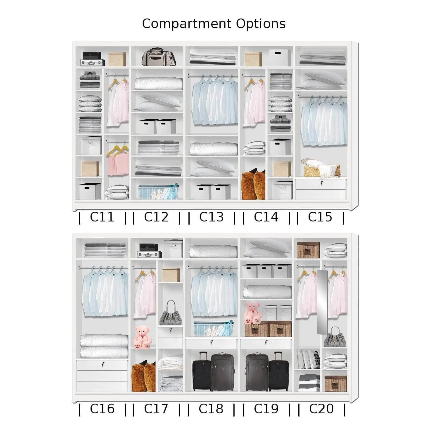 Amity Modular Wardrobe A27