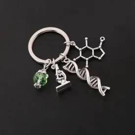 Anatomy Neuron Biology Keychain