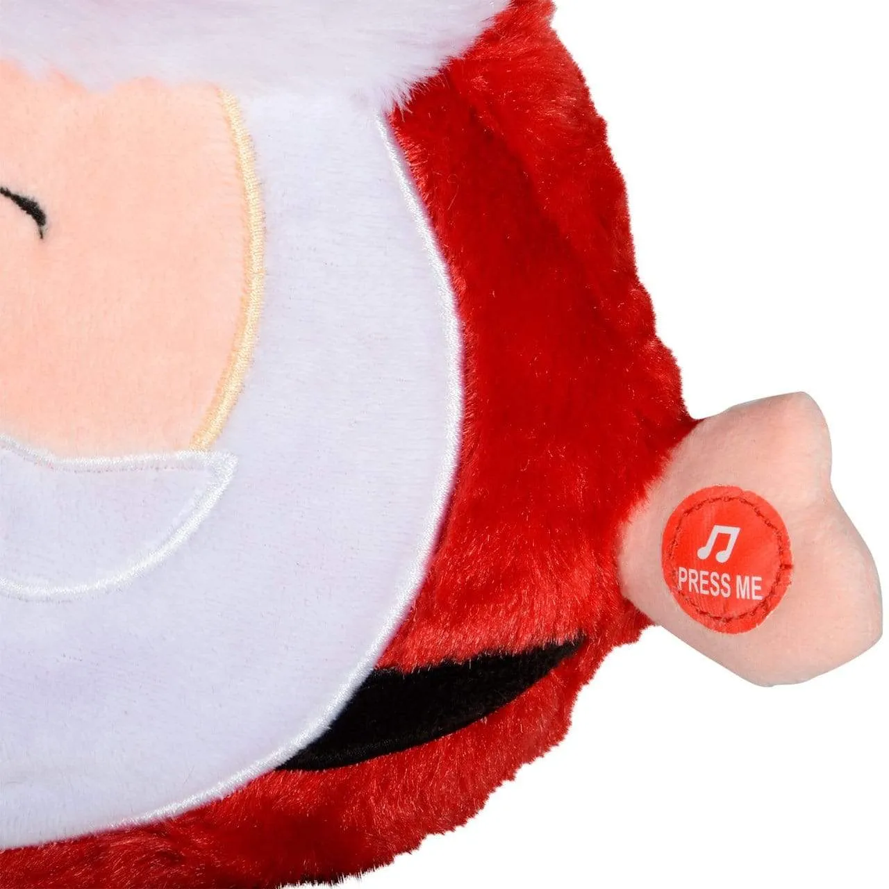 Animated Laughing Plush Santa Christmas Decoration