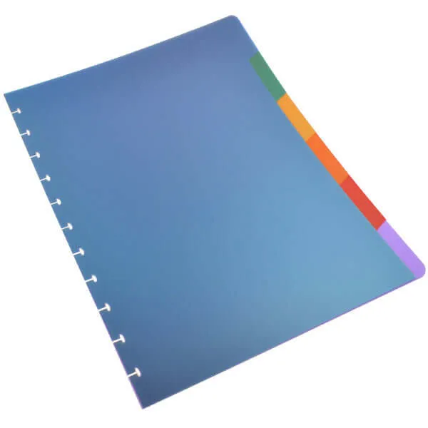 Atoma 224 x 295 Polypropylene Notebook Index Dividers