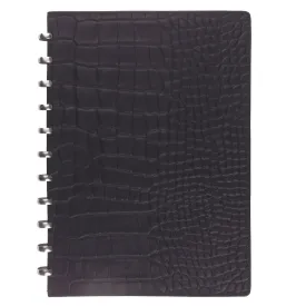 Atoma Pur Croco Brown Leather Notebook 210 x 295