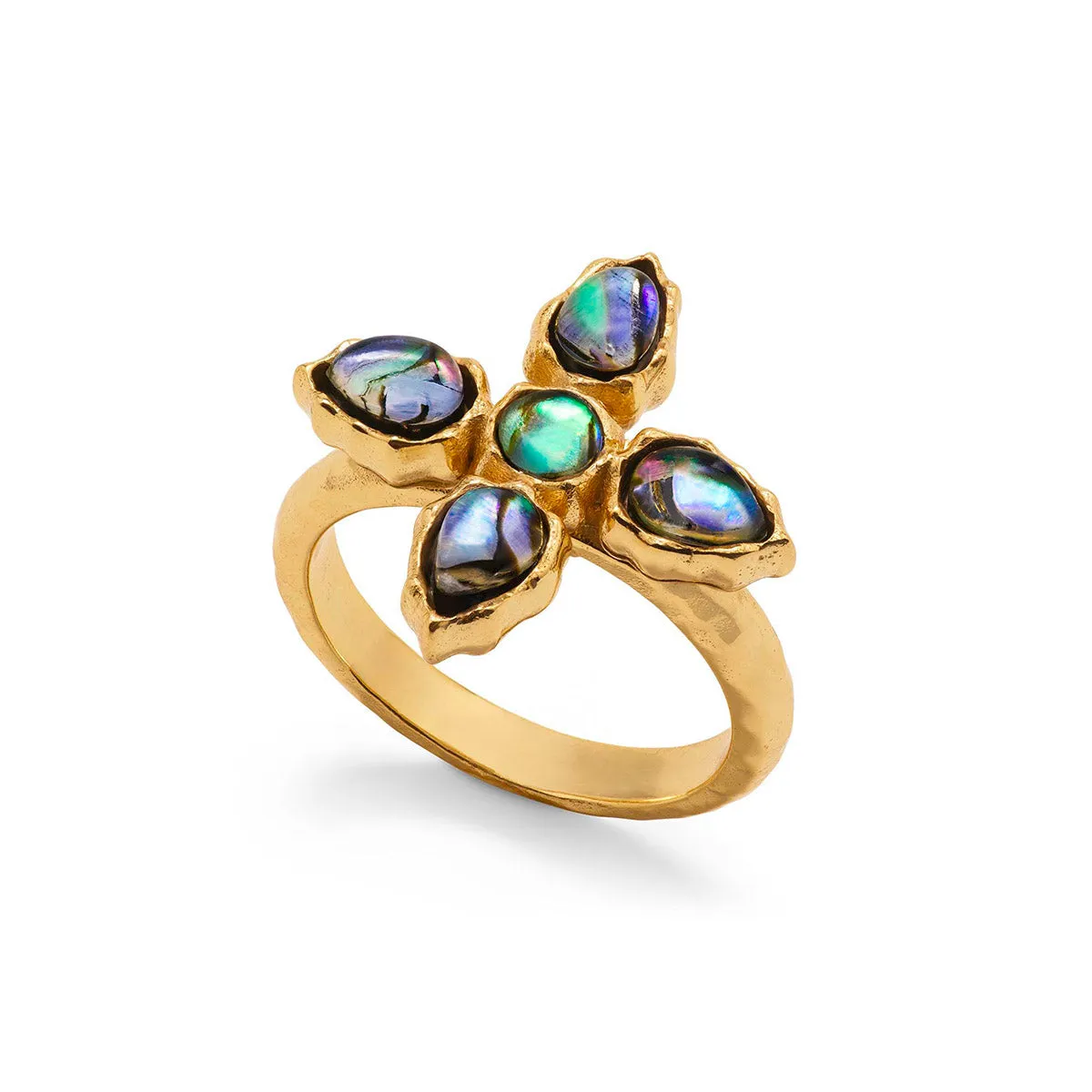 Aurora Ring, Size 6 - Abalone