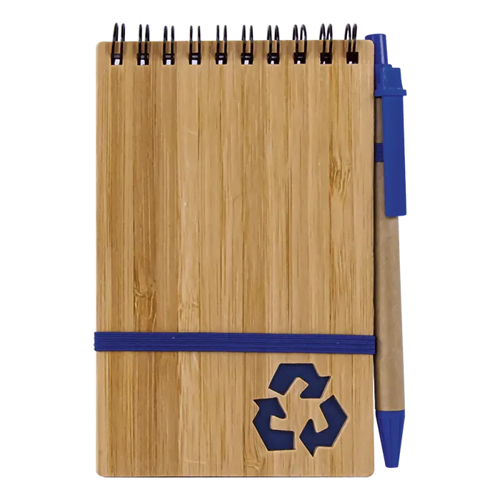 Bamboo Notebook With Pen (BF0060)