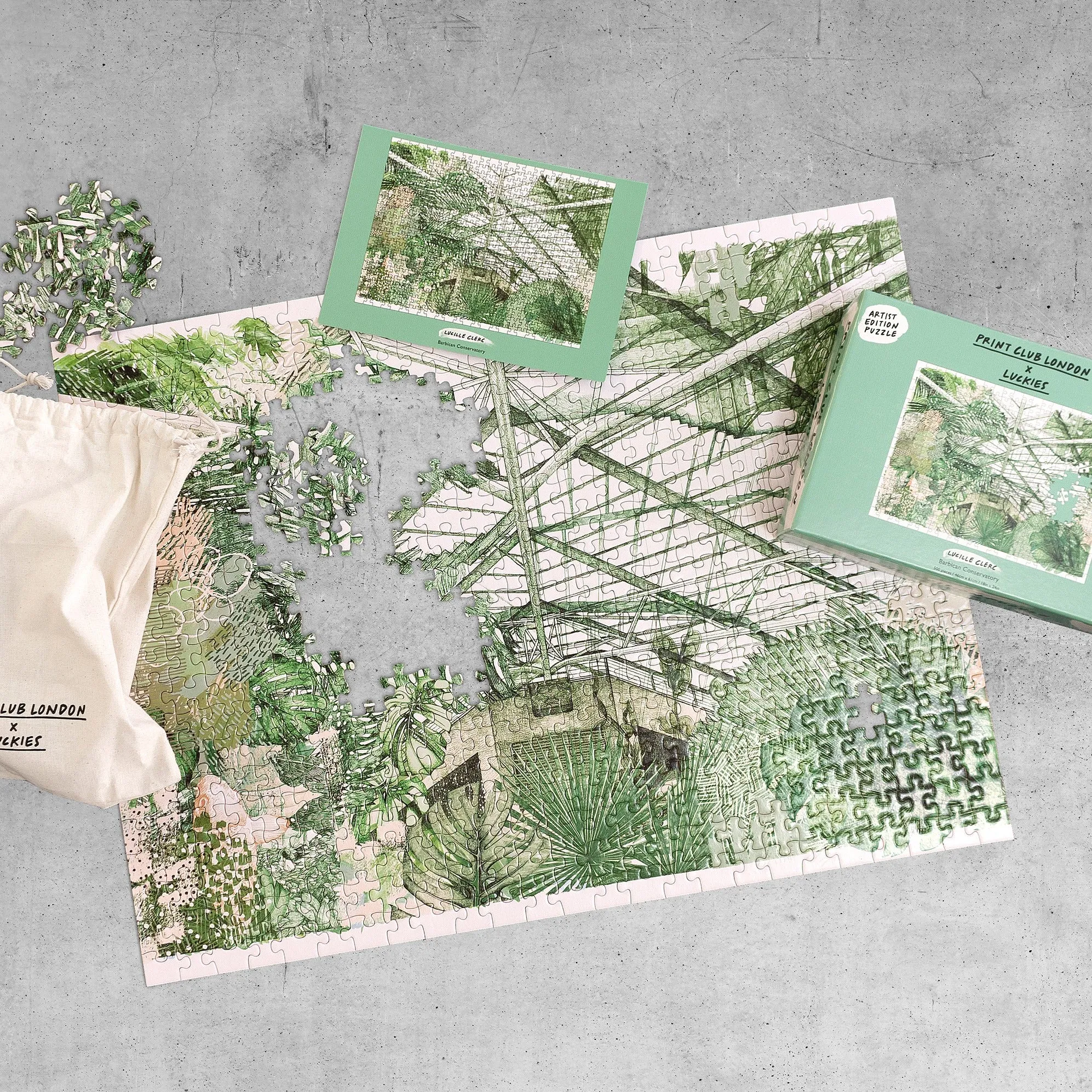 Barbican Conservatory Jigsaw Puzzle