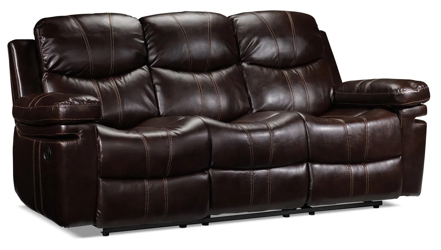 Barcelona Reclining Sofa - Brown