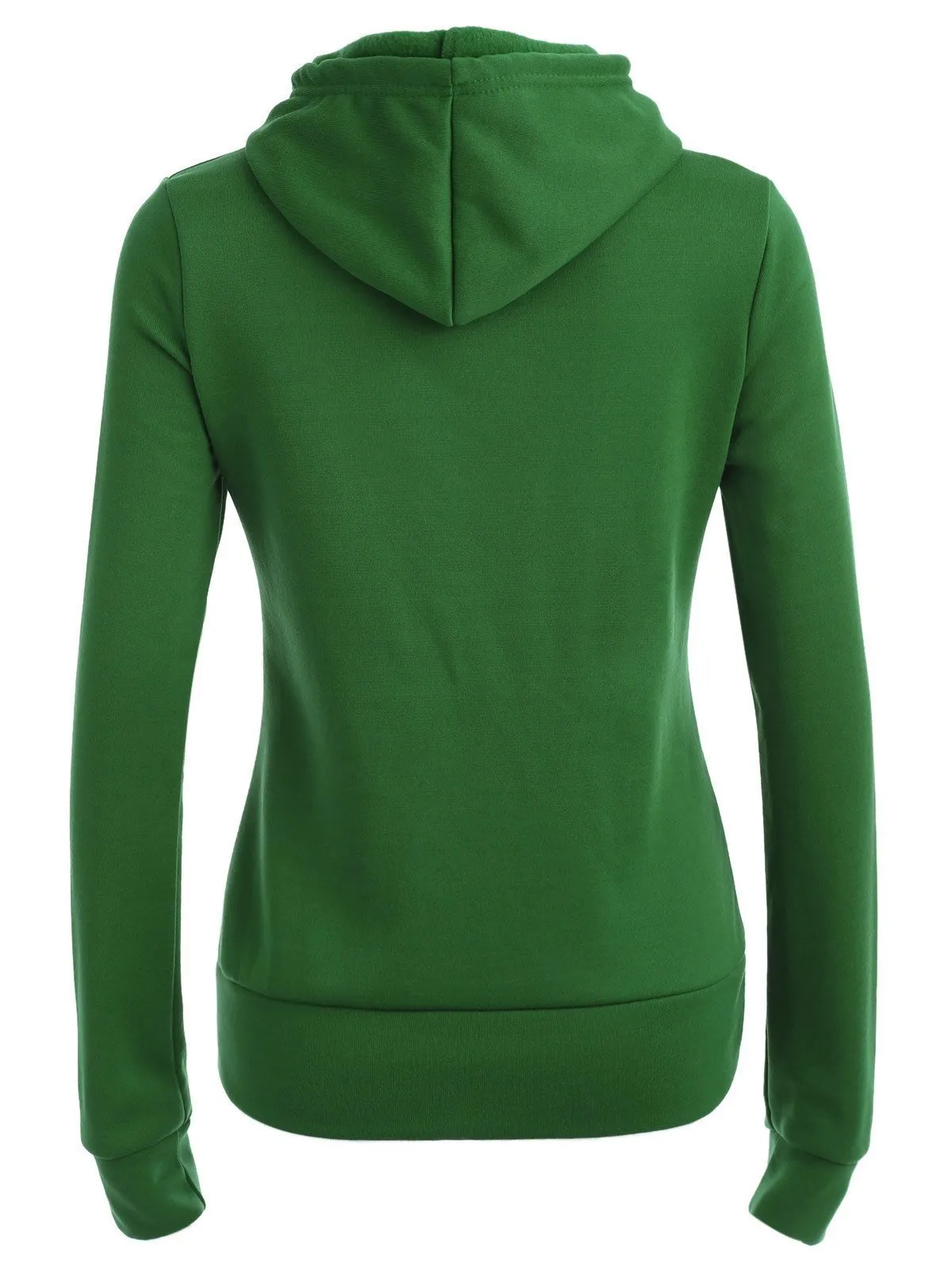 Basic Big Pocket Drawstring Hoodie