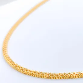 Beaded Square Chain - 22"