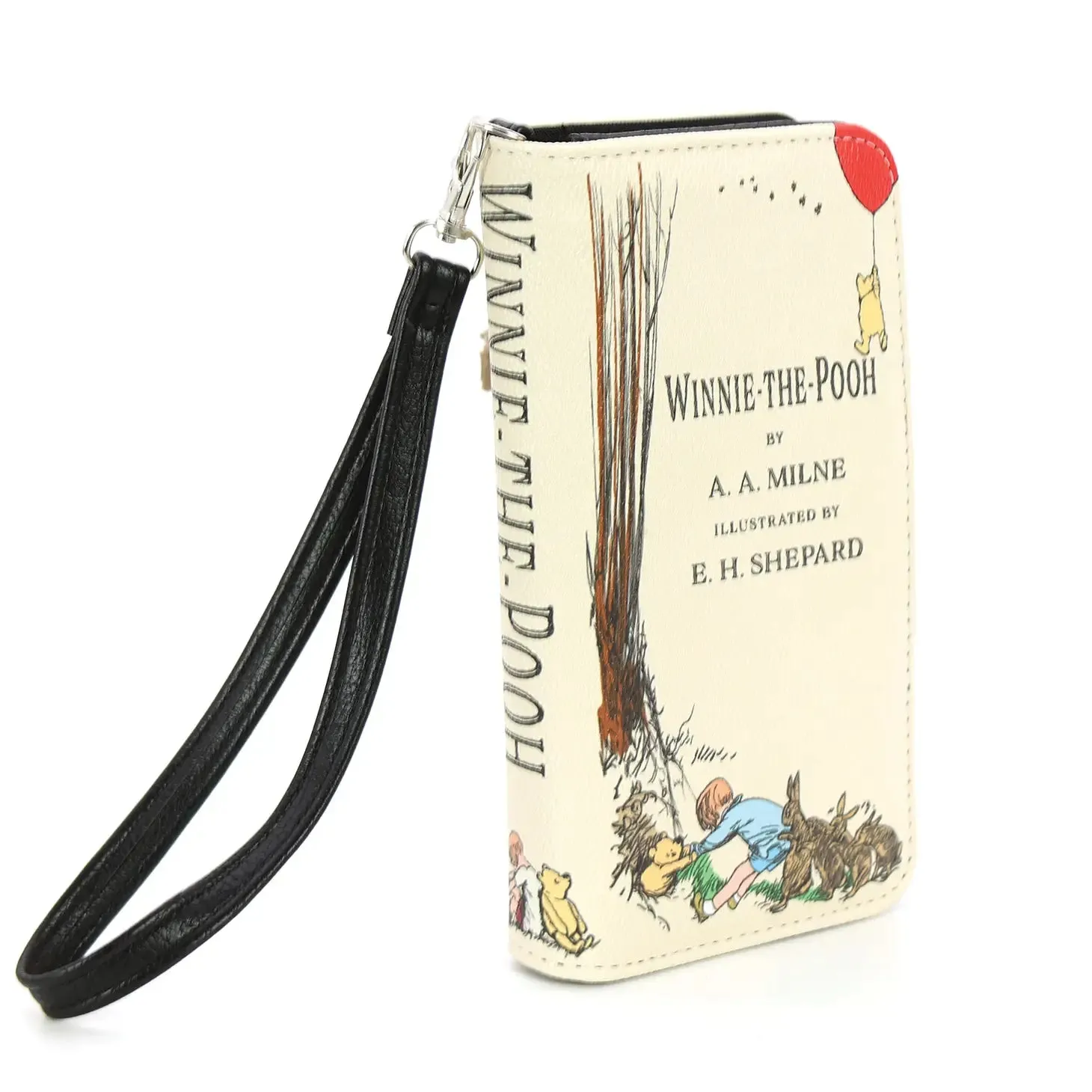 Beige Winnie the Pooh Book Wallet