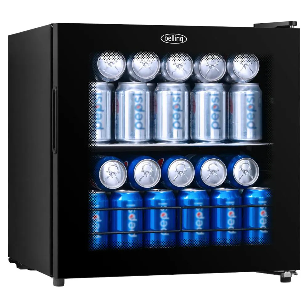 Belling 44L Freestanding Tabletop Drinks Cooler Fridge - Black | BDC44BK