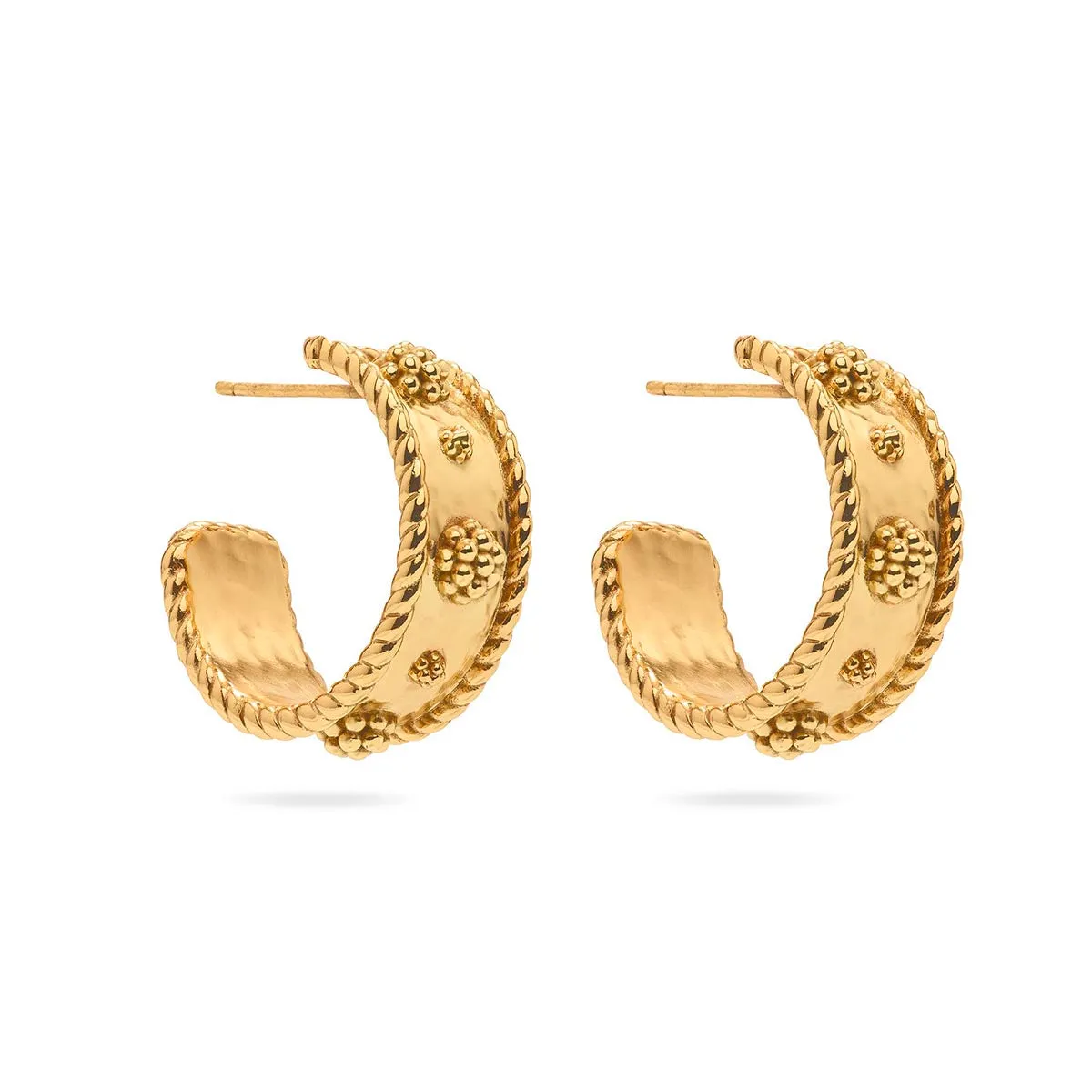 Berry Classic Small Hoop Earrings - Gold