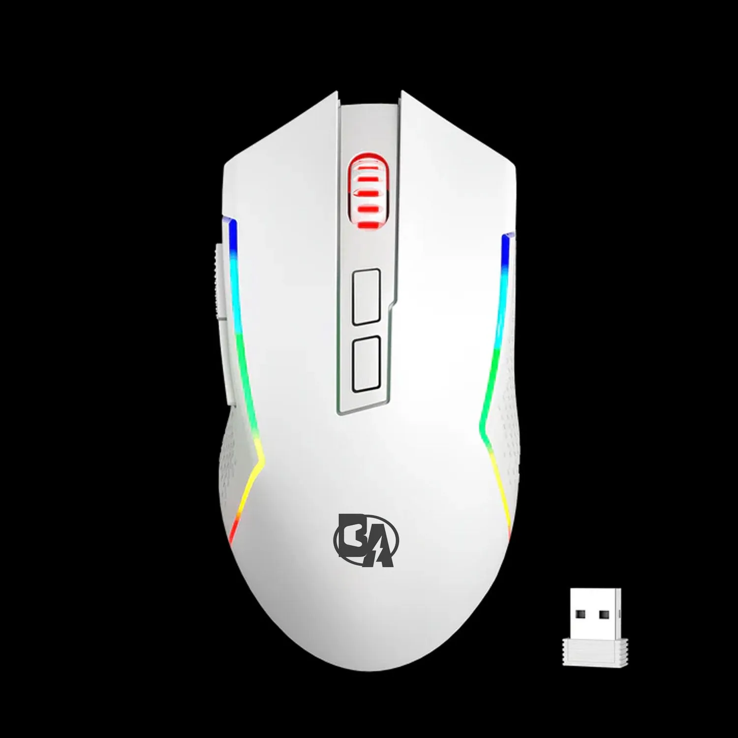 BOLT AXTION M693 Wireless Gaming Mouse, 8000 DPI, 3-Mode BT/2.4G, 7 Macro Buttons, PC/Mac/Laptop