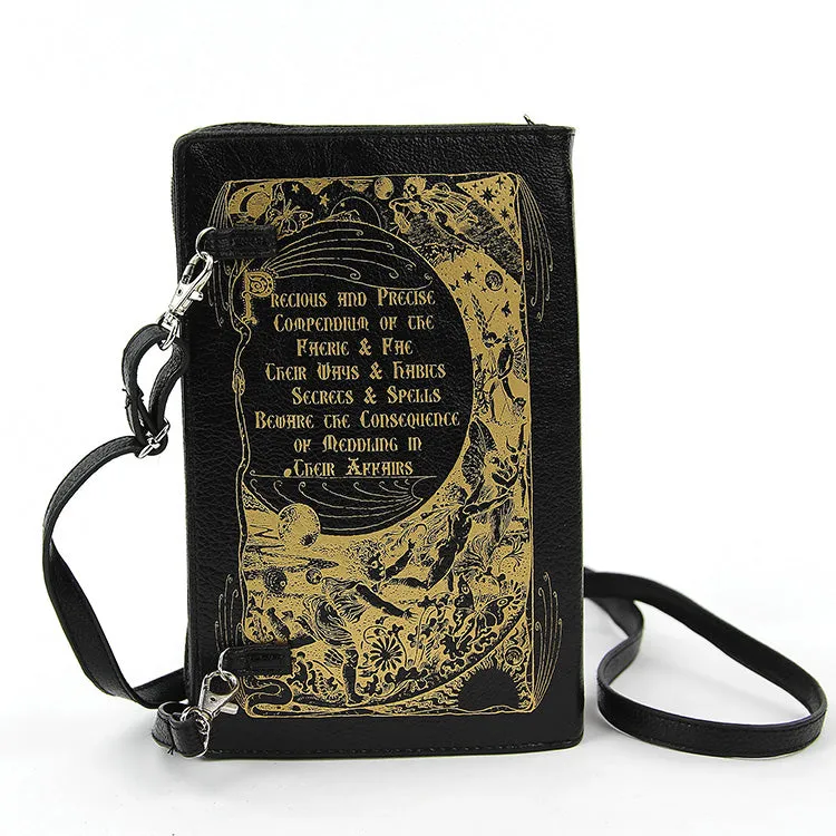 Book of Faerie Crossbody Bag