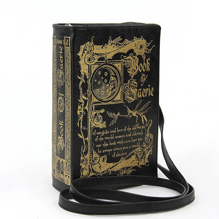 Book of Faerie Crossbody Bag