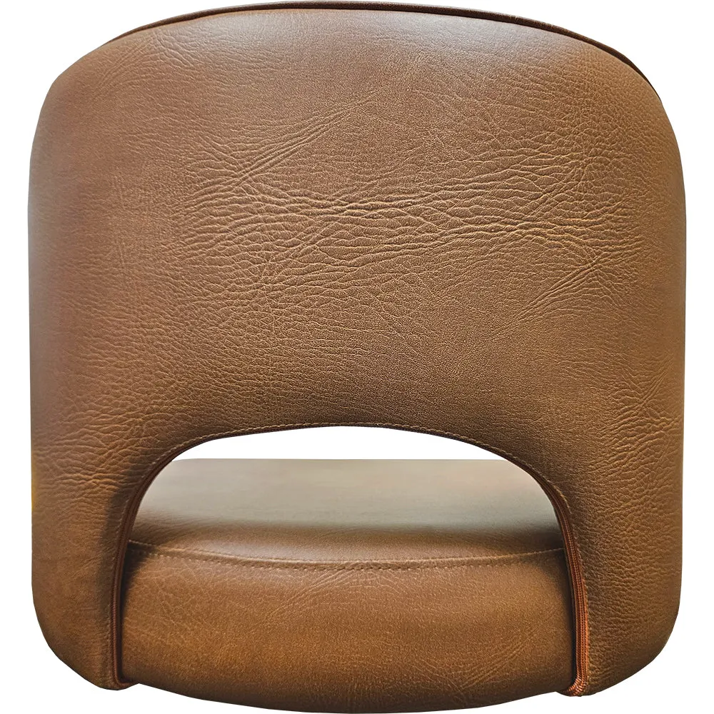 Brown Buckskin Barstool Heads