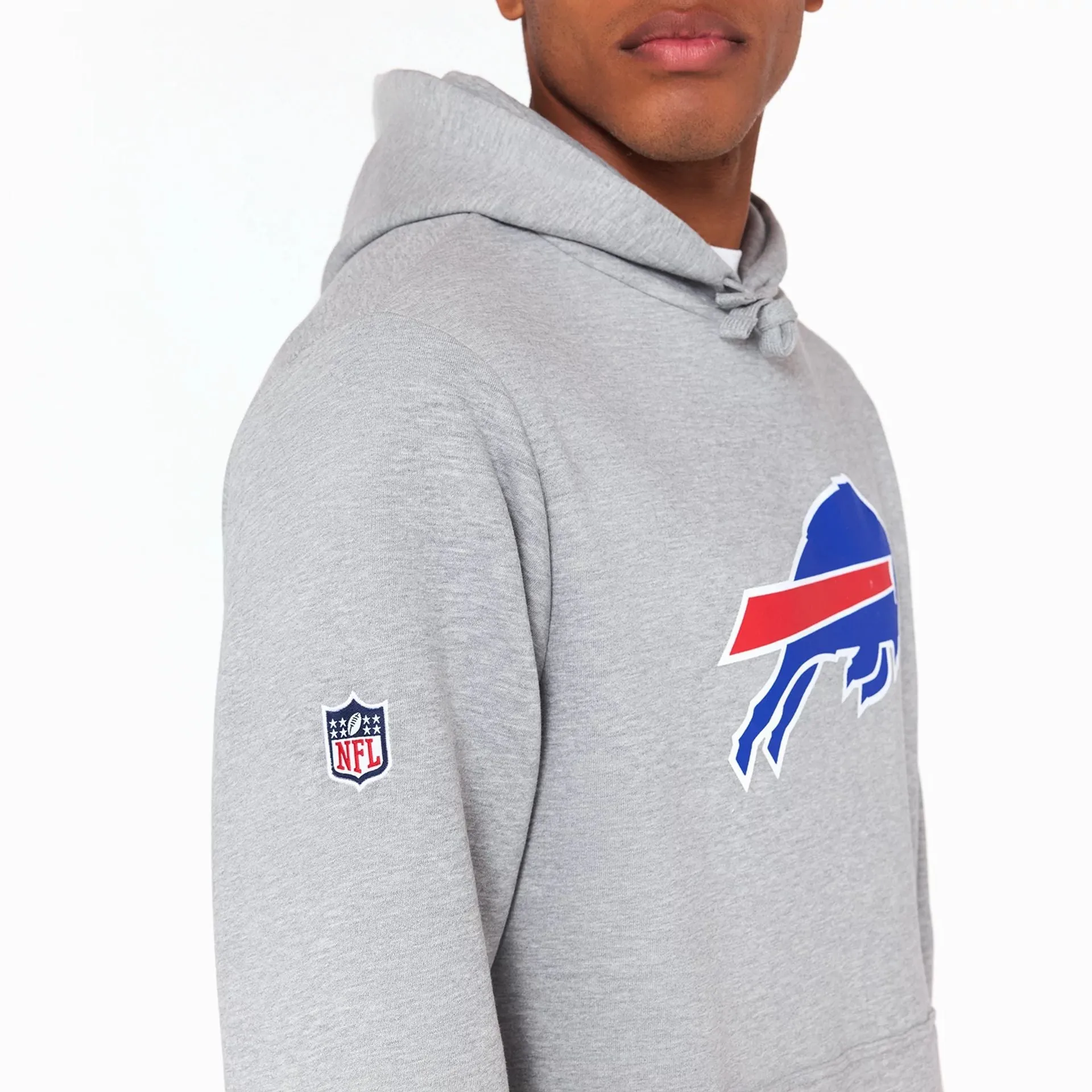 Buffalo Bills NFL Grey Pullover Hoodie