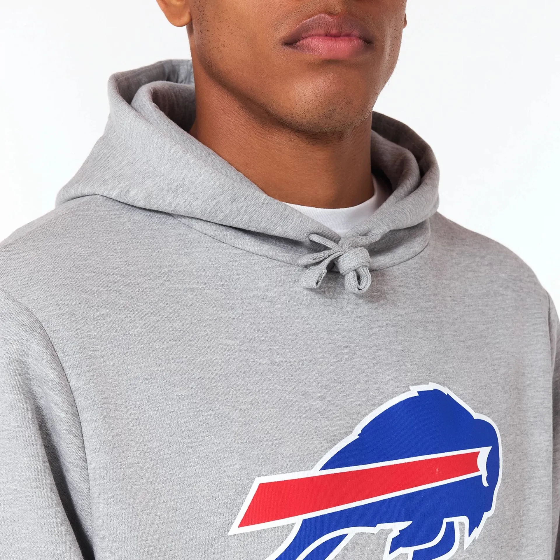 Buffalo Bills NFL Grey Pullover Hoodie