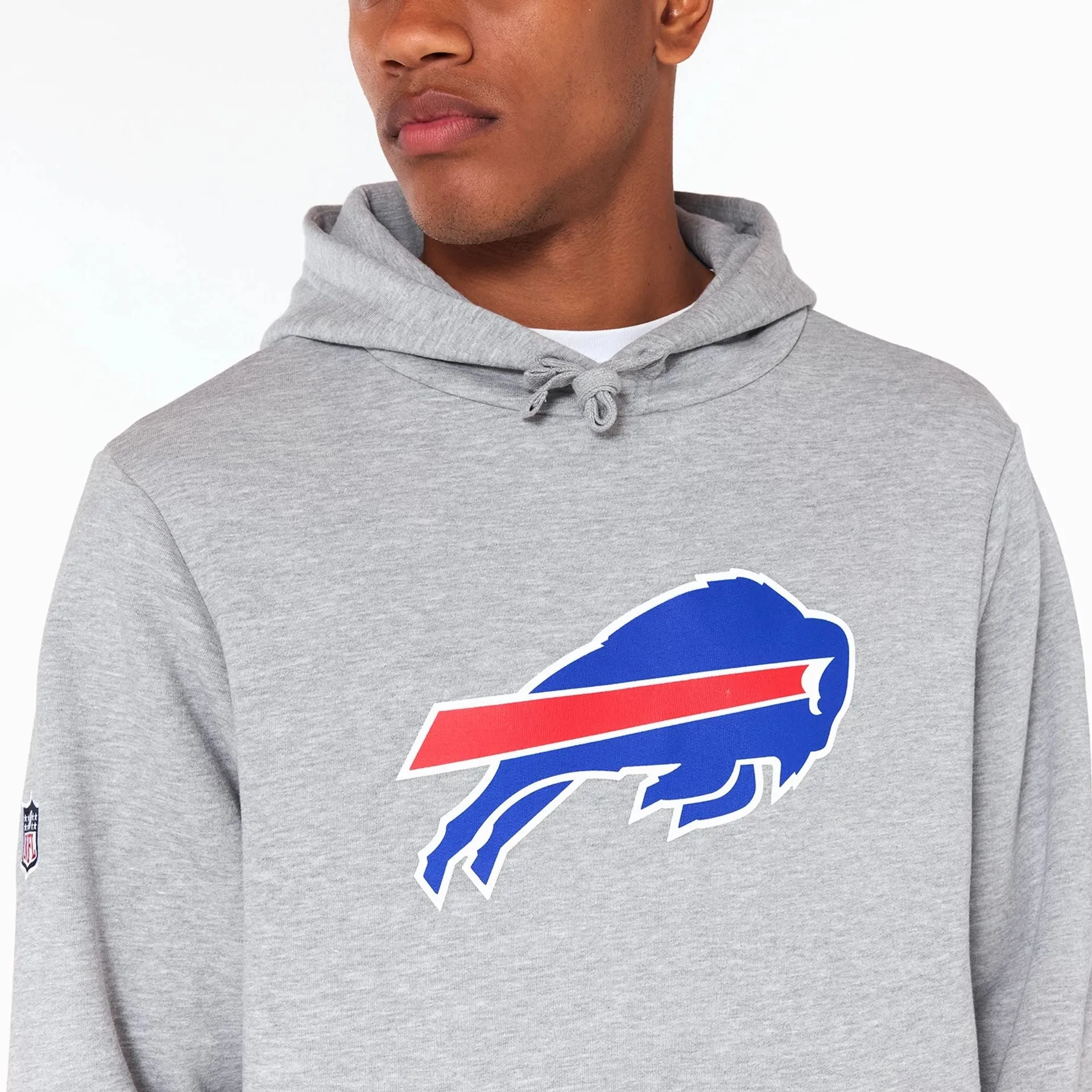 Buffalo Bills NFL Grey Pullover Hoodie