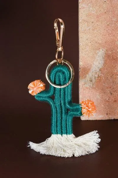 CACTUS KEY CHAIN KEY RING