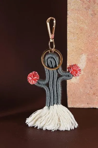 CACTUS KEY CHAIN KEY RING