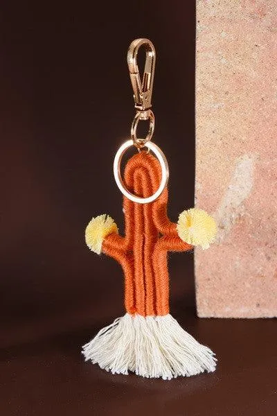 CACTUS KEY CHAIN KEY RING