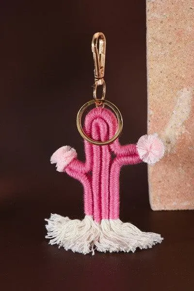 CACTUS KEY CHAIN KEY RING